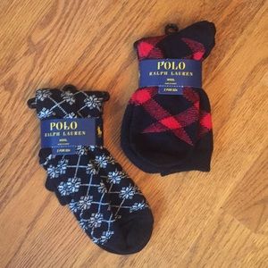 Bundle: 2 pairs of Polo Ralph Lauren Socks